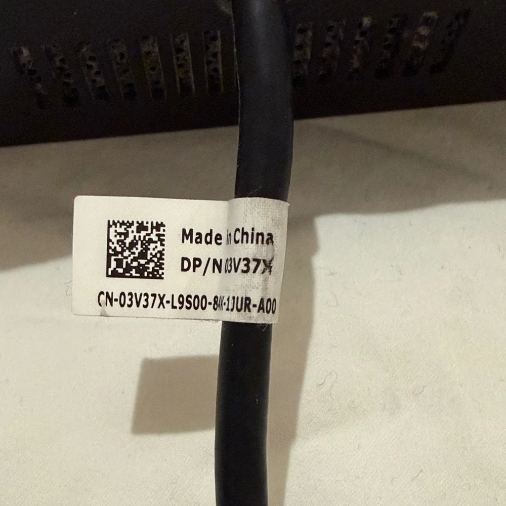 Dell Black Laptop Charger and Docking Station